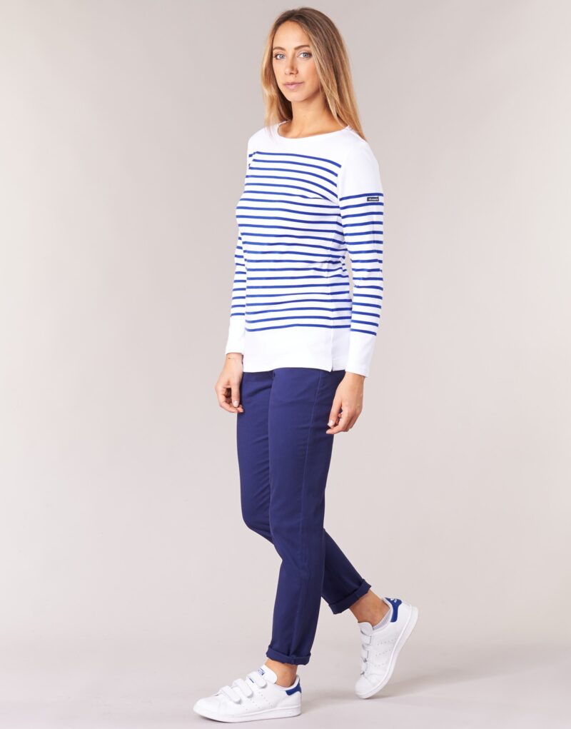 Long-sleeved T-shirts Armor Lux ROADY Bianco T-shirts a maniche lunghe Donna - 3
