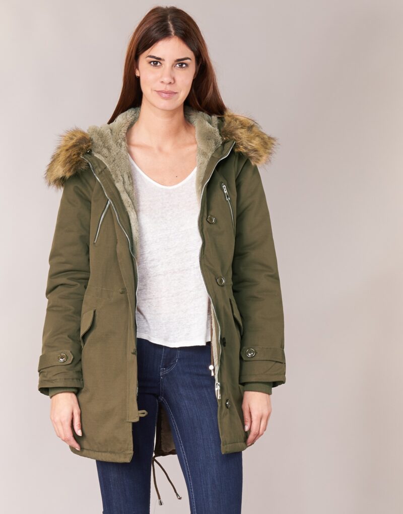 Parka Betty London HARI Kaki Parka Donna - 2