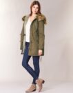 Parka Betty London HARI Kaki Parka Donna - 3