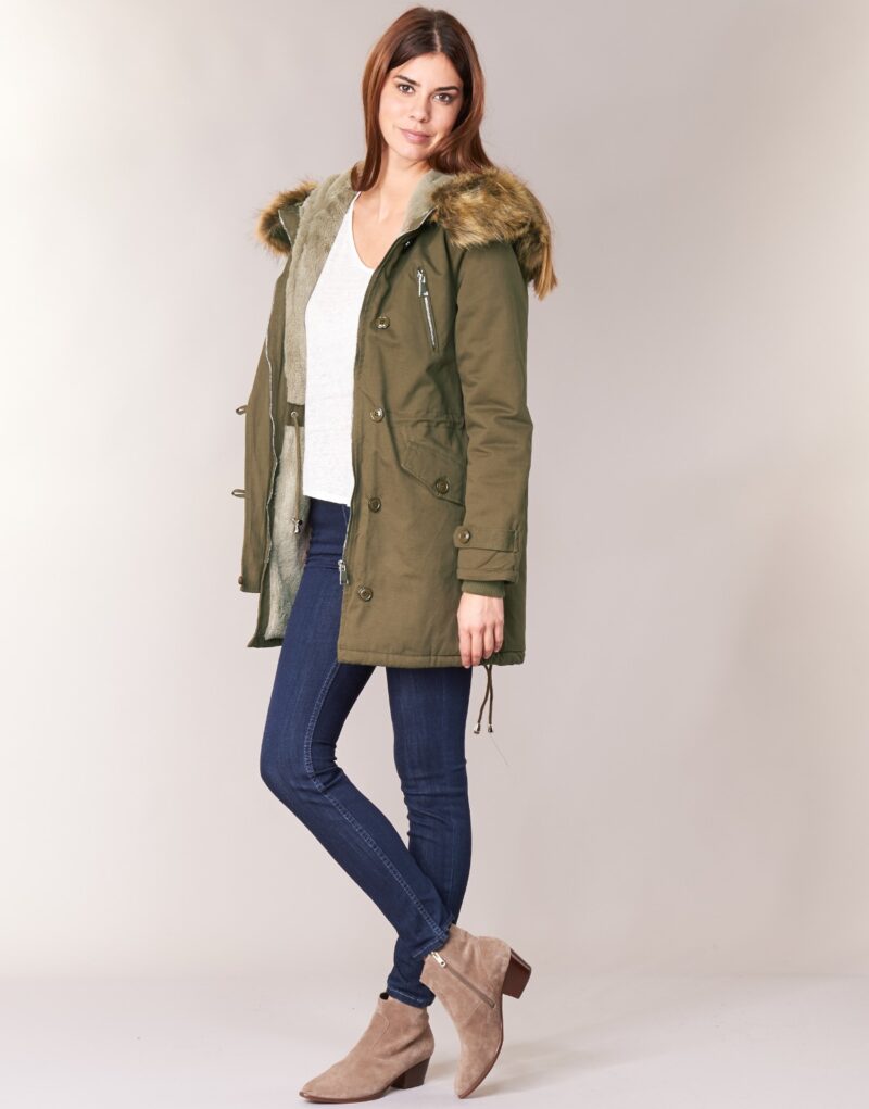 Parka Betty London HARI Kaki Parka Donna - 3