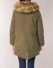 Parka Betty London HARI Kaki Parka Donna - 5