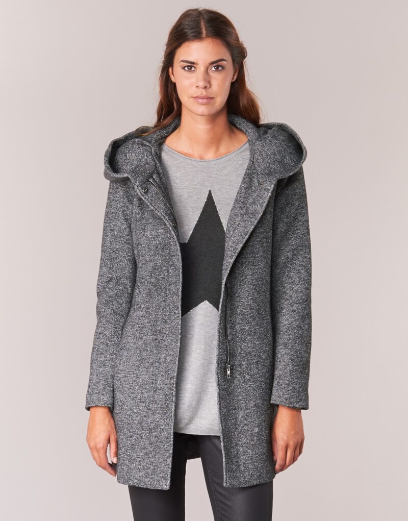 Mantella Only SEDONA Grigio Mantelle Donna - 2