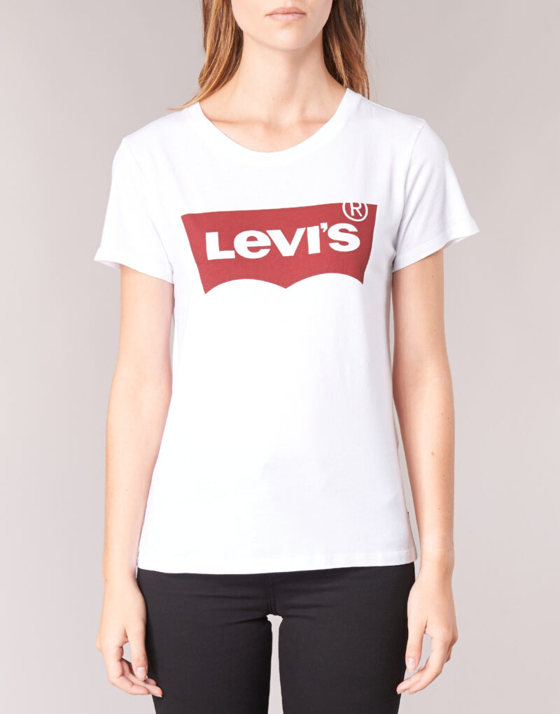 T-Shirt Levis DAS PERFEKTE T-SHIRT Wei&szlig;es Kurzarm-T-Shirt f&uuml;r Damen - 4
