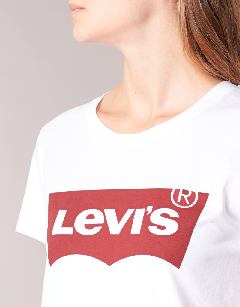 T-Shirt Levis DAS PERFEKTE T-SHIRT Wei&szlig;es Kurzarm-T-Shirt f&uuml;r Damen - 6
