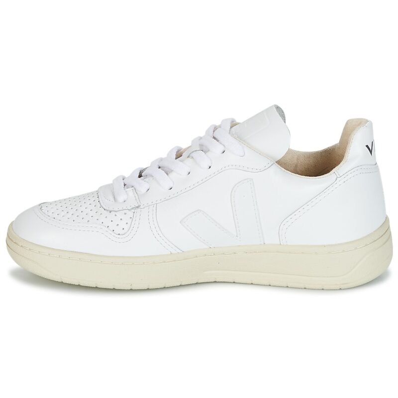 Veja  V-10  Bianco -  Sneakers basse Donna - 4
