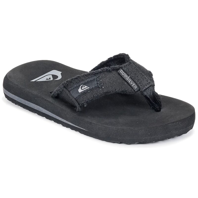 Quiksilver MONKEY ABYSS YT B SNDL XKKC Black Flip Flops for Boys - 1