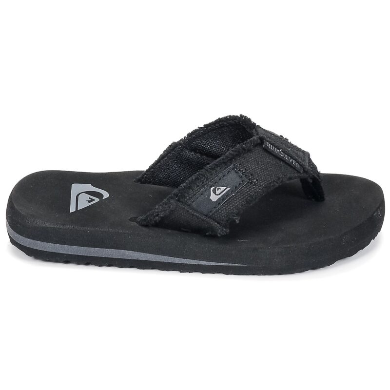 Quiksilver MONKEY ABYSS YT B SNDL XKKC Black Flip Flops for Boys - 2