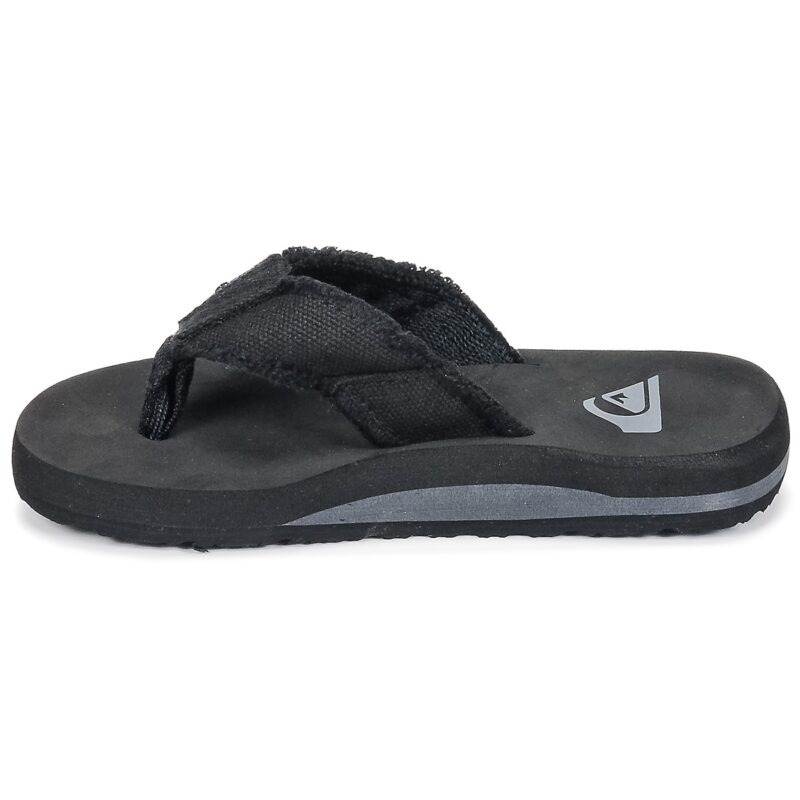 Quiksilver MONKEY ABYSS YT B SNDL XKKC Black Flip Flops for Boys - 4