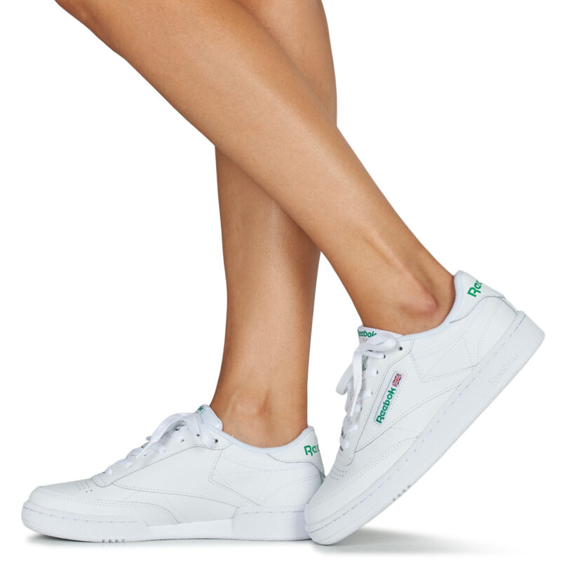 Zapatillas bajas Reebok Classic CLUB C 85 blancas para mujer - 8