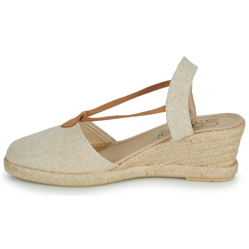 Casual Attitude IPOP Gold Espadrilles Women - 4