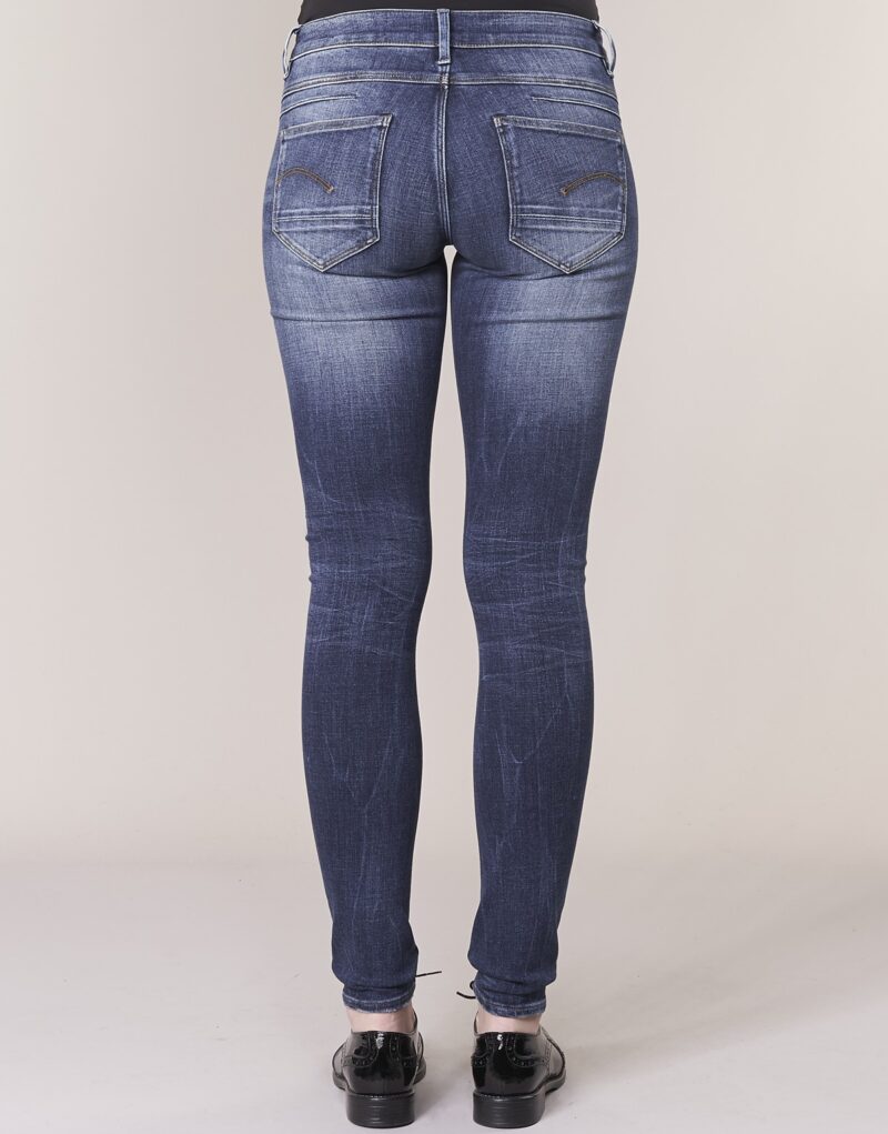 Jeans skynny G-Star Raw D-STAQ 5 PKT MID SKINNY Blu Jeans skynny Donna - 5