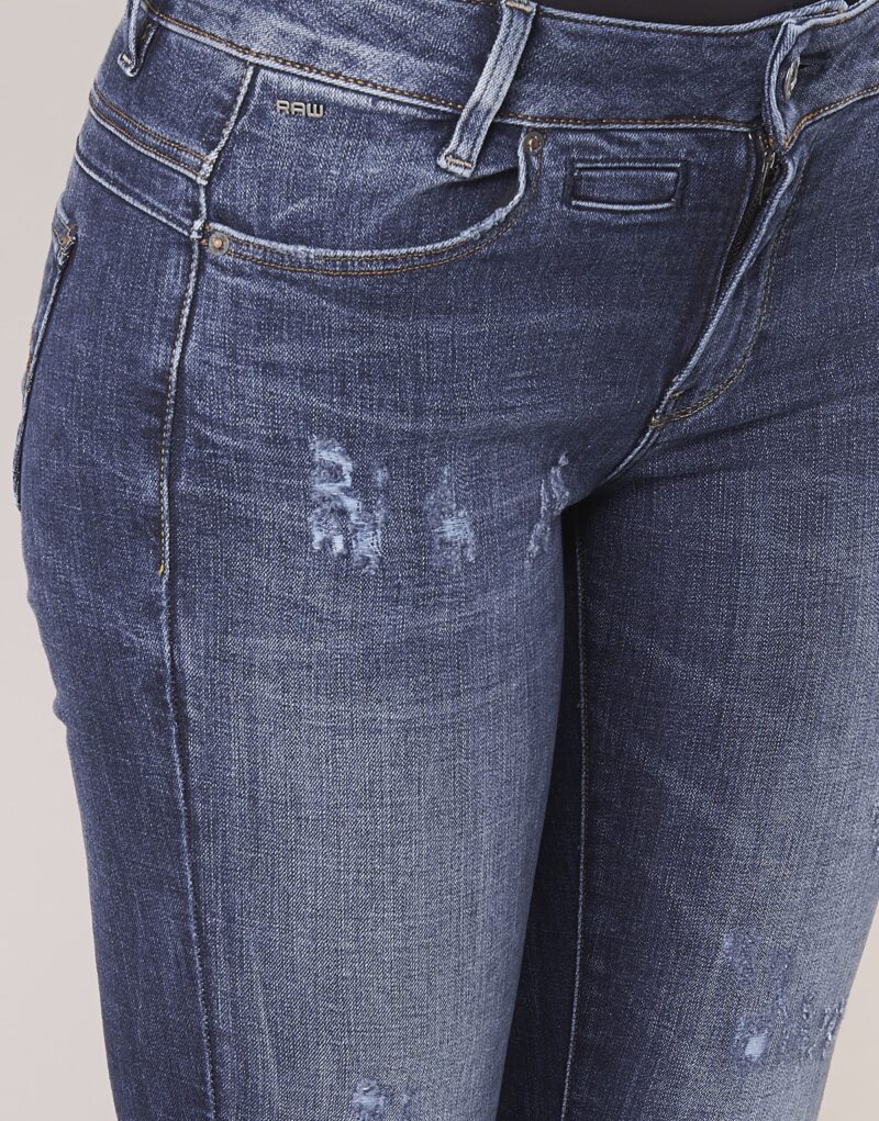 Jeans skynny G-Star Raw D-STAQ 5 PKT MID SKINNY Blu Jeans skynny Donna - 6