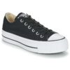 Converse  Chuck Taylor All Star Lift Clean Ox Core Canvas  Nero -  Sneakers basse Donna