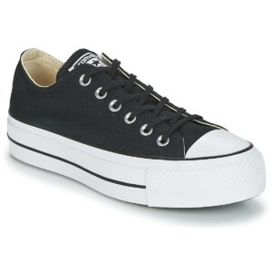 Converse  Chuck Taylor All Star Lift Clean Ox Core Canvas  Nero -  Sneakers basse Donna