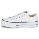 Converse Chuck Taylor All Star Lift Clean Ox Core Canvas White Low Sneakers Damen - 4