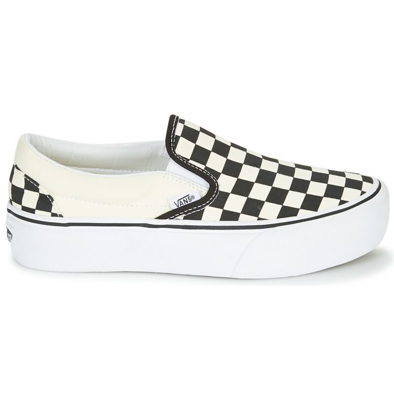 Vans Classic Slip-On Platform Blanco Sin cordones para mujer - 2
