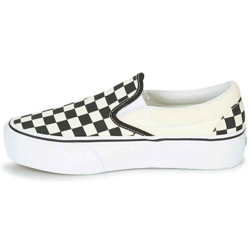 Vans Classic Slip-On Platform Blanco Sin cordones para mujer - 4