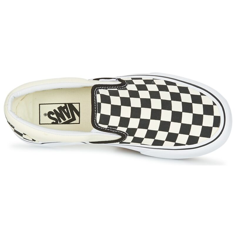 Vans Classic Slip-On Platform Blanco Sin cordones para mujer - 6