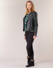 Giacca in pelle  Vila  VICARA  Nero Giacche in pelle Donna - 3
