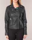 Giacca in pelle  Vila  VICARA  Nero Giacche in pelle Donna - 4