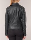 Giacca in pelle  Vila  VICARA  Nero Giacche in pelle Donna - 5