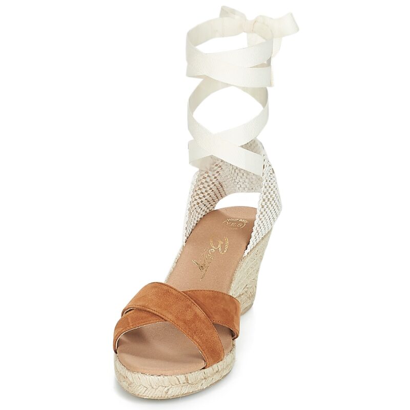 Betty London IDILE Marrone Espadrillas Donna - 3