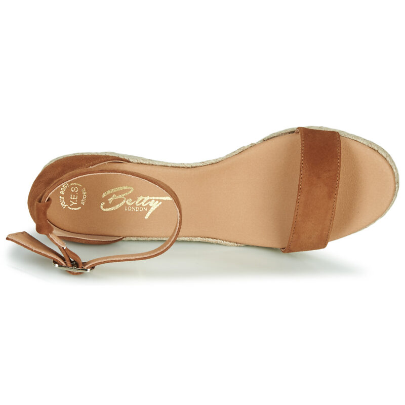 Betty London INDALI Marron Espadrilles Femme - 6