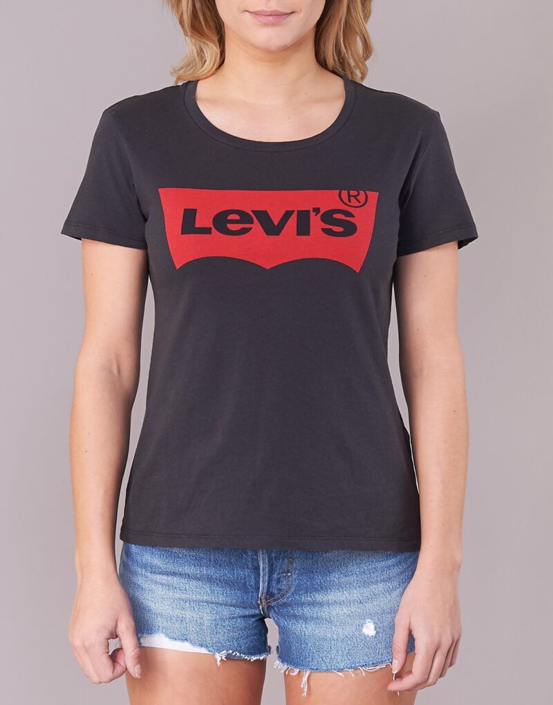 T-Shirt Levis THE PERFECT TEE Schwarz T-shirt maniche corte Frau - 4