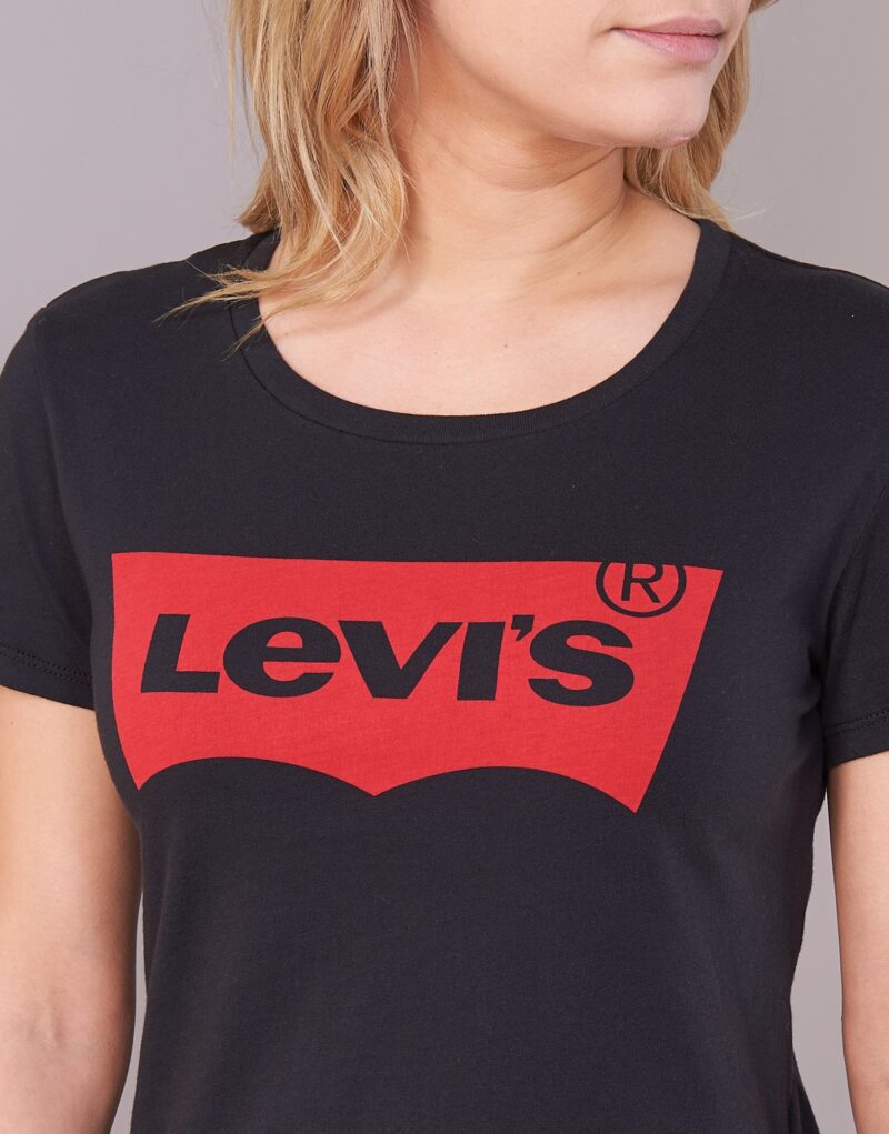 T-Shirt Levis THE PERFECT TEE Schwarz T-shirt maniche corte Frau - 6