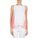 Top  Manoush  AJOURE CARRE  Bianco Top Donna - 4