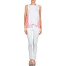 Top  Manoush  AJOURE CARRE  Bianco Top Donna - 5