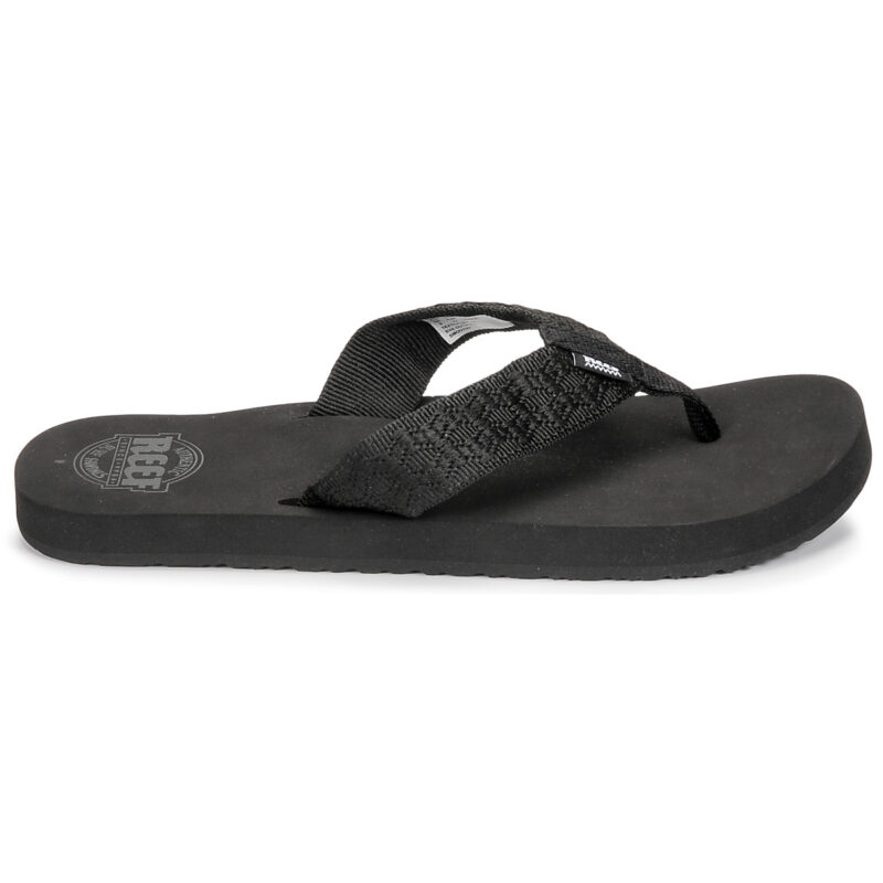 Tongs Reef SMOOTHY noires pour hommes - Taille 2