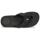 Tongs Reef SMOOTHY noires pour hommes - Taille 6