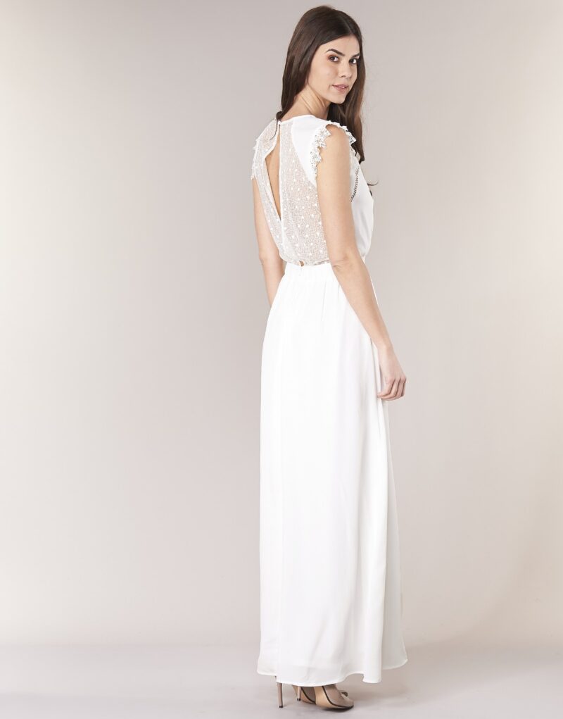 Abito Betty London ILOVEYOU Bianco Abiti Lunghi Donna - 2