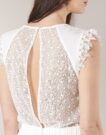 Abito Betty London ILOVEYOU Bianco Abiti Lunghi Donna - 6