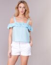 Camicetta Moony Mood IFARANDOL Blu Camicette Donna - 2