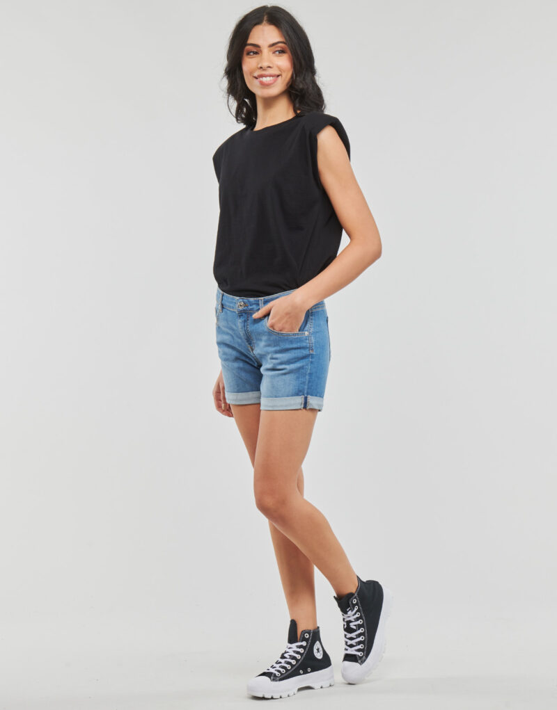 Shorts  Moony Mood  INYUTE  Blu -  Shorts Donna - 3