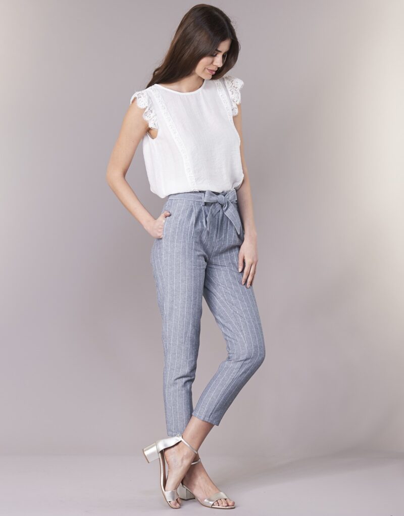 Pantalone Chino Betty London IKARALE Blu Pantaloni Chino Donna - 3