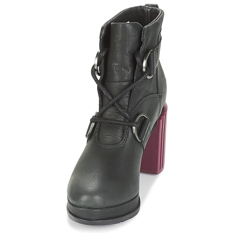 Sorel MARGO LACE Schwarze Damen-Ankle-Boots - Gr&ouml;&szlig;e 3