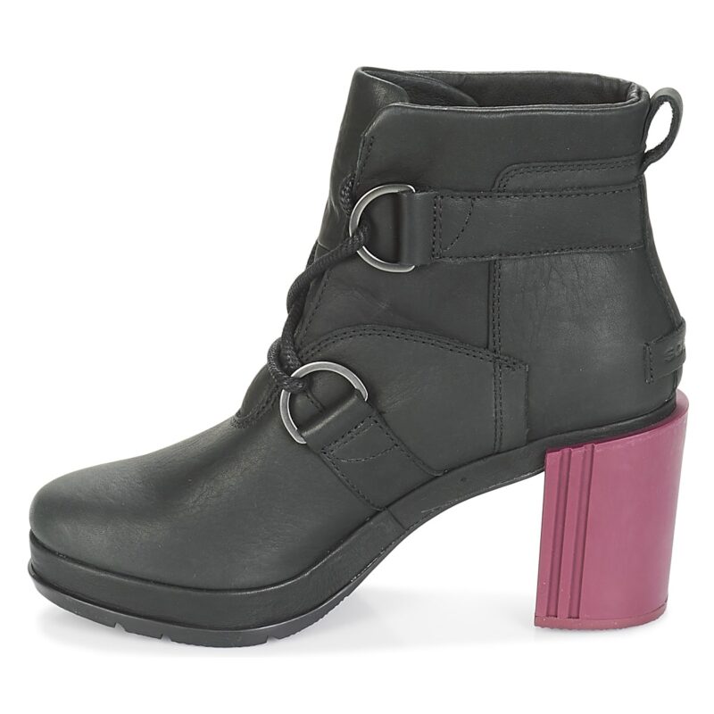 Sorel MARGO LACE Schwarze Damen-Ankle-Boots - Gr&ouml;&szlig;e 4
