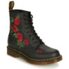 Dr. Martens 1460 VONDA BLACK SOFTY T Nero Stivaletti Donna