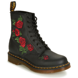 Dr. Martens  1460 VONDA BLACK SOFTY T  Nero -  Stivaletti Donna