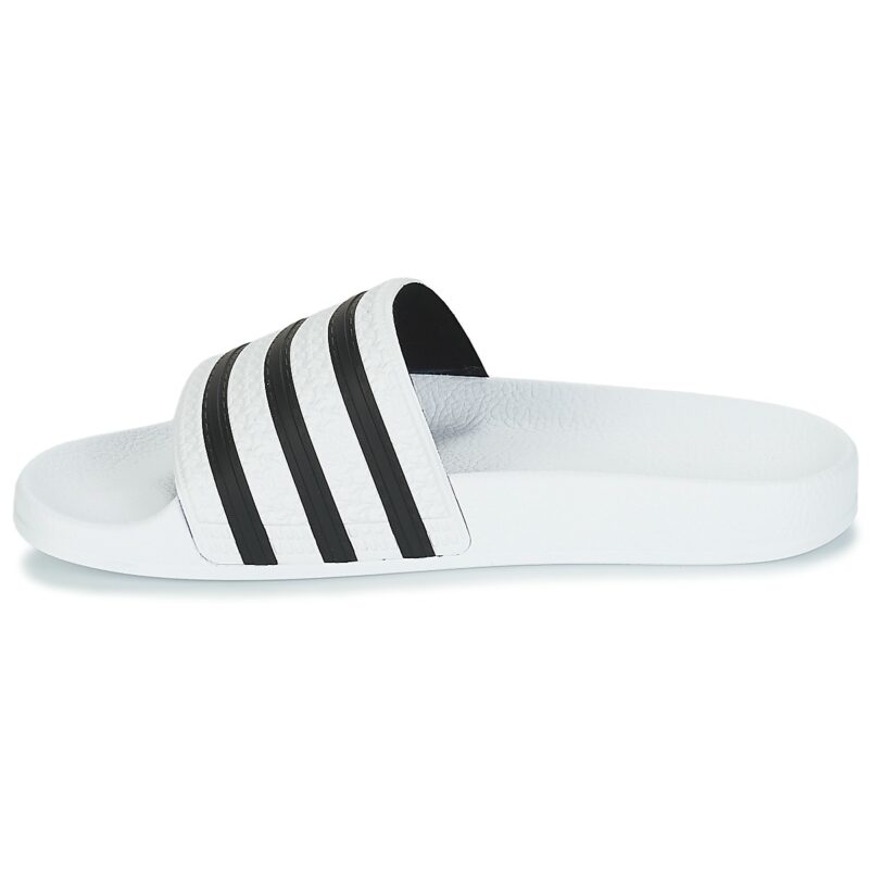 adidas ADILETTE Wei&szlig; Damen Badeschuhe - 4