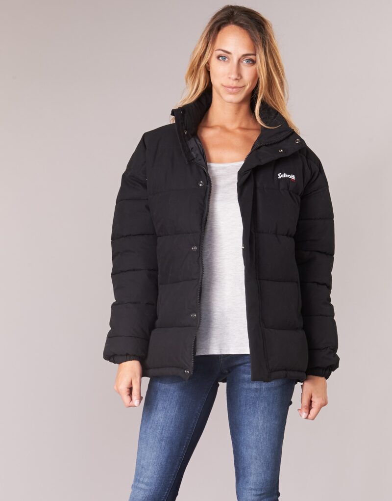 Piumino  Schott  NEBRASKA  Nero Piumini Uomo - 2