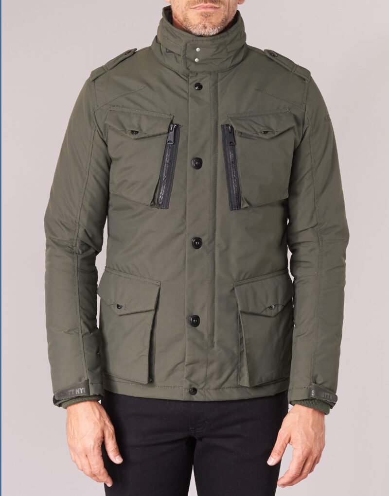 Parka Schott FIELD color caqui para hombre - 4