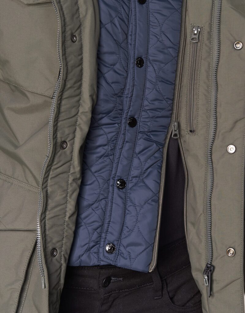 Parka Schott FIELD color caqui para hombre - 6