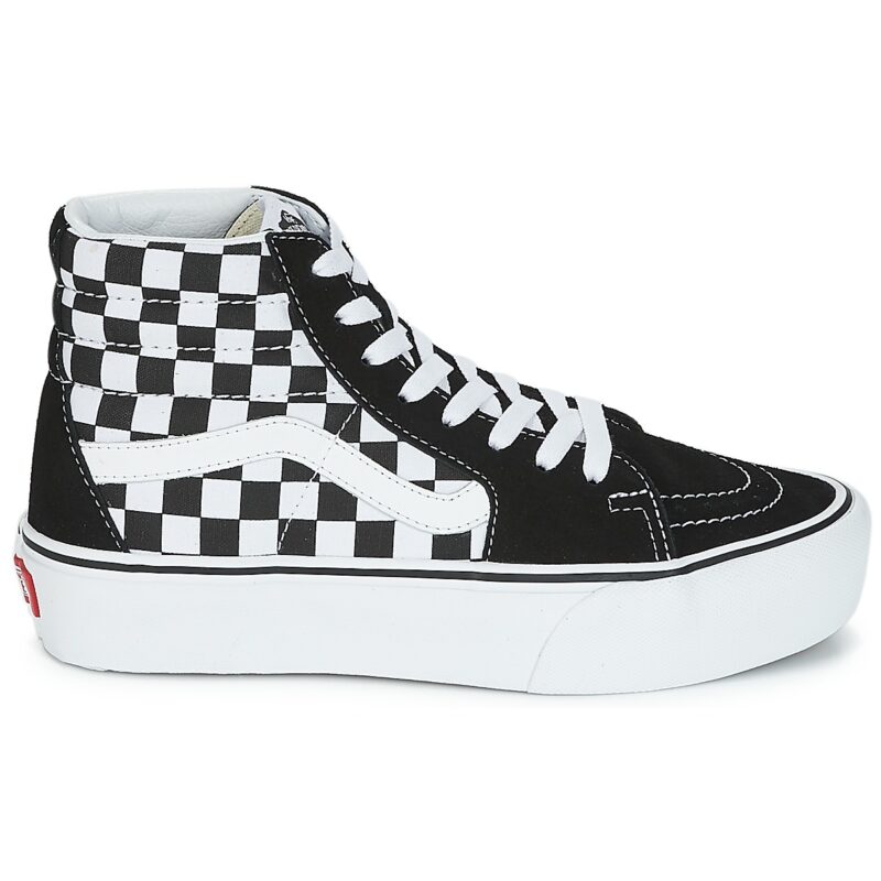 Vans SK8-Hi PLATFORM 2.1 Schwarze Damen-Sneaker - Gr&ouml;&szlig;e 2