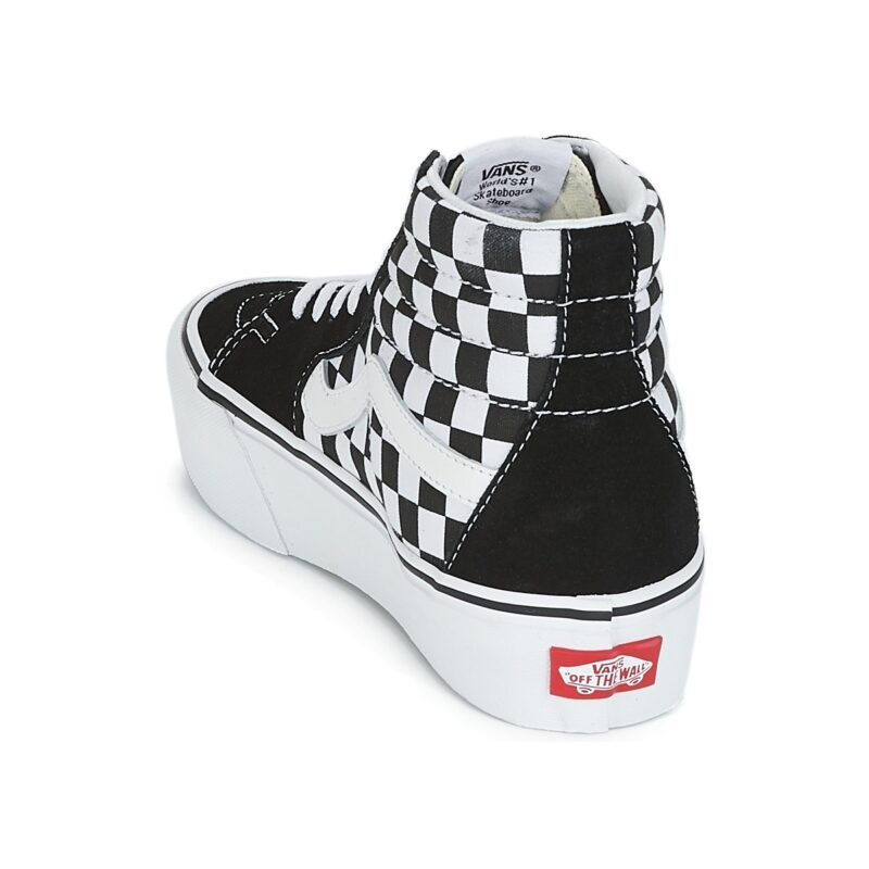 Vans SK8-Hi PLATFORM 2.1 Schwarze Damen-Sneaker - Gr&ouml;&szlig;e 5