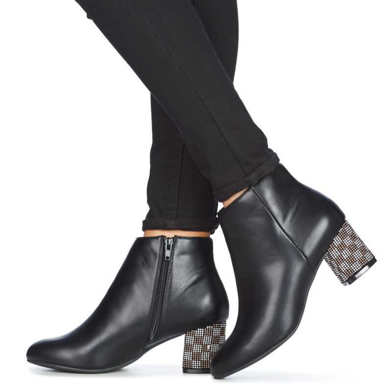 Moony Mood  JAPSERA  Nero -  Stivaletti Donna - 8