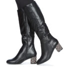 Moony Mood JISMIA Nero Stivali con tacco Donna - 8